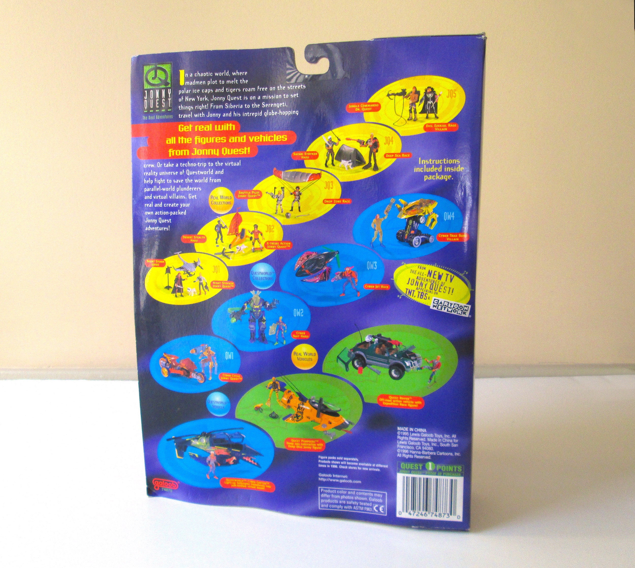the real adventures of jonny quest action figures