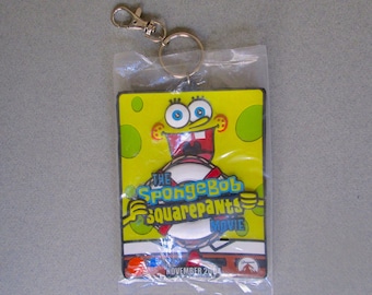 Spongebob Squarepants Movie Keychain Sealed in Package