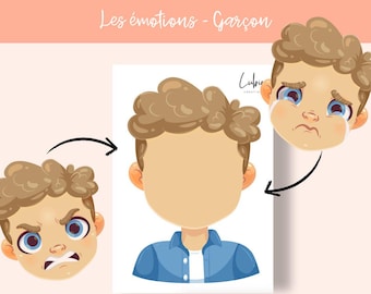 Children's activity - Emotions - PDF to print