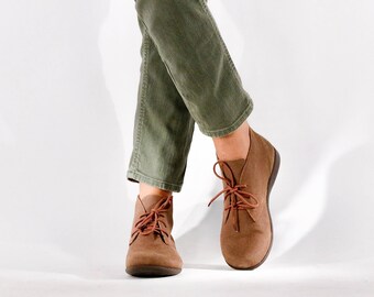 leather barefoot boots