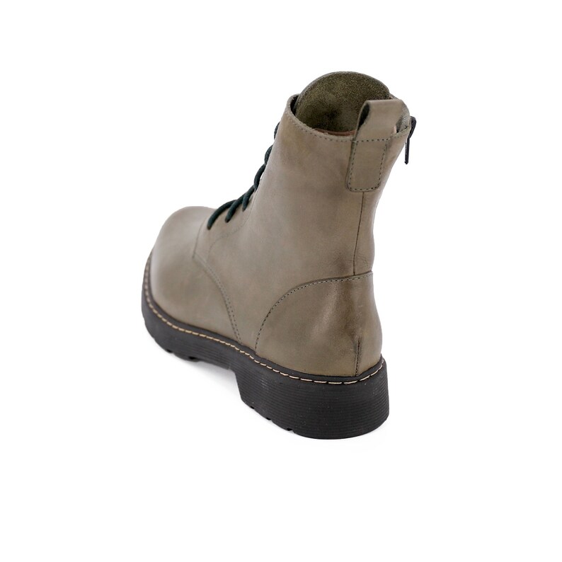 Eva Combat Boots Women Comfortable Boots Green Combat Etsy