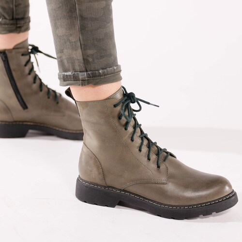 boho combat boots