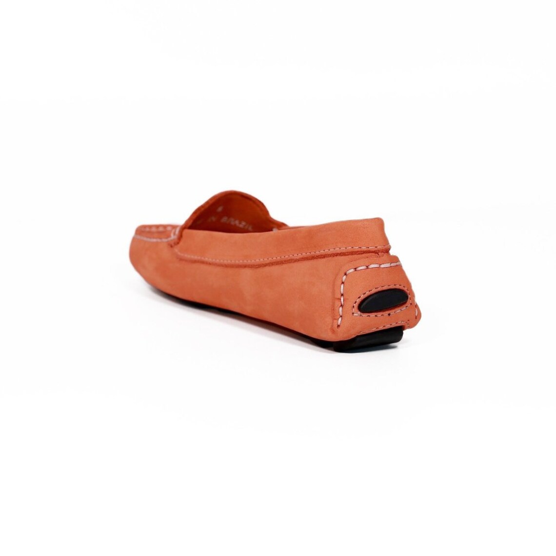 Kiana Orange leather loafers Women moccasins Women loafers Etsy