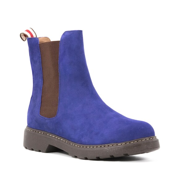 EMMY Navy Blue Boots Women ONLY SIZE 7 