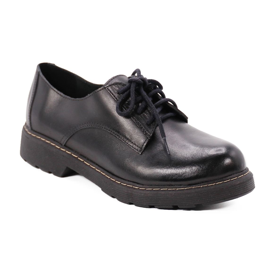 Delia Leather Shoes Women Black Shoes Women Comfortable Etsy