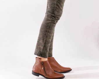 real leather boots womens