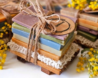 Eco-friendly Handmade Soap Gift for Self Care Gift Set Zero-waste Soap Bundle for an Eco-Conscious Gift Natural Ingredients Soap Gift Bundle