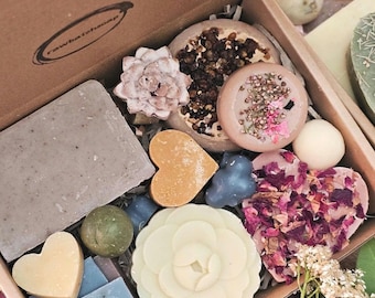 Handmade Soap Gift Box for Care Concern Gift for Grandma Friend Gift for Sending Love and Comfort Gift for Loved one Gift Idea for Holidays