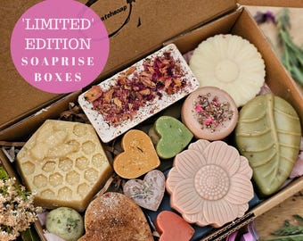Handmade Soap Gift Box for Friend Gift Eco-friendly Gift for Christmas Gift for Self care Gift for Special Occasion Gift for Surprise Gift
