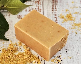 Lemon Handmade Soap Vegan Friendly Soap Palm Oil Free Soap Made in Australia Gift Soap For Eco friendly Gift For  Eco-Conscious Gift for Her