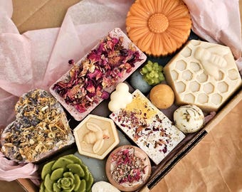 Handmade Soap Gift Box for Friend Gift Eco-friendly Gift New Job Gift  for Women Retirement Gift for Coworker Birthday Gift for Best Boss