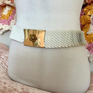 Vintage Gold Fish Scale Belts - Etsy display picture 3