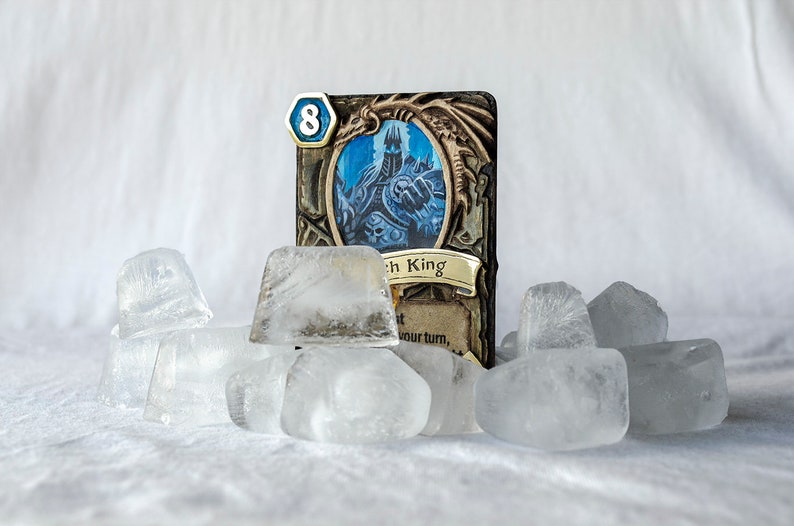Hearthstone The Lich King handmade collection card