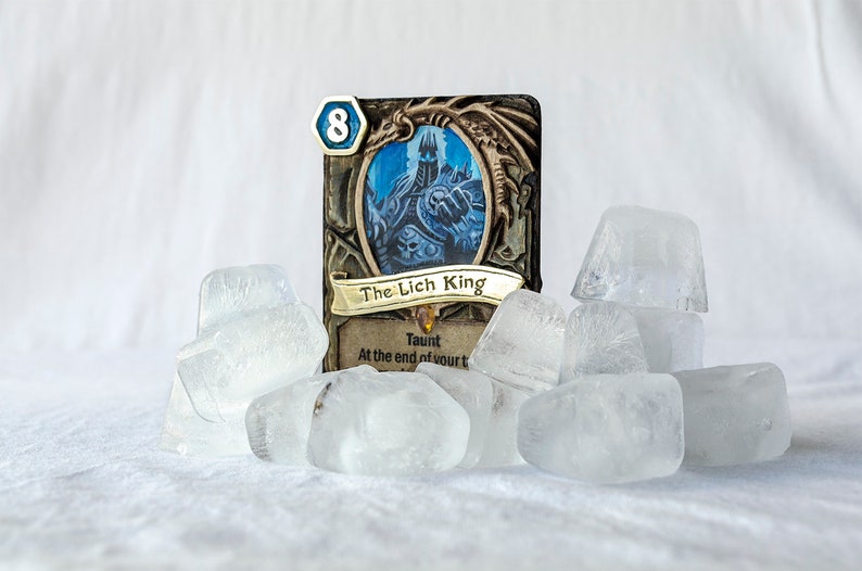 Hearthstone The Lich King handmade collection card