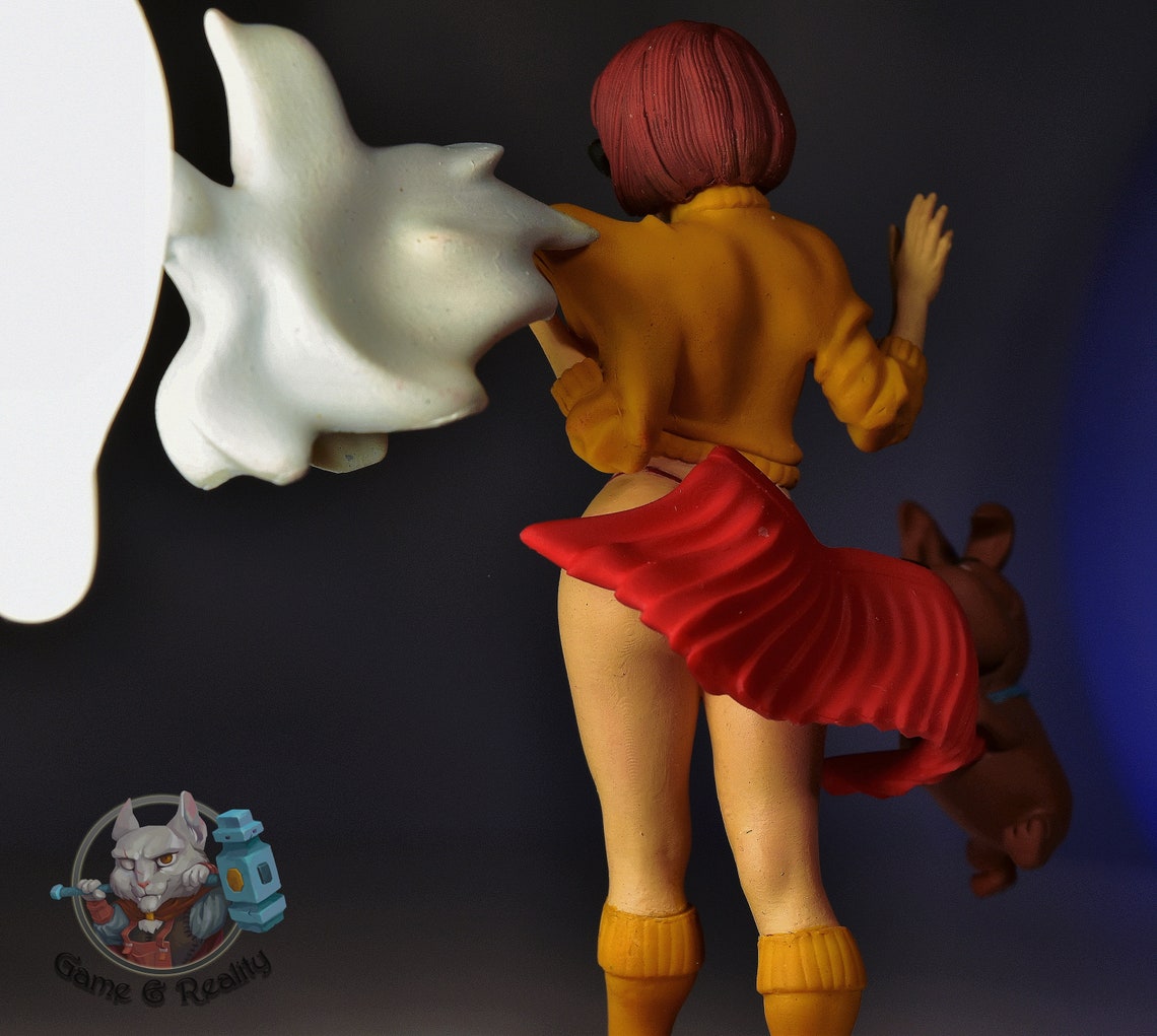 Velma Dinkley figurine plastic handpainted Etsy