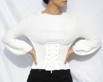 lightweight summer white sweater