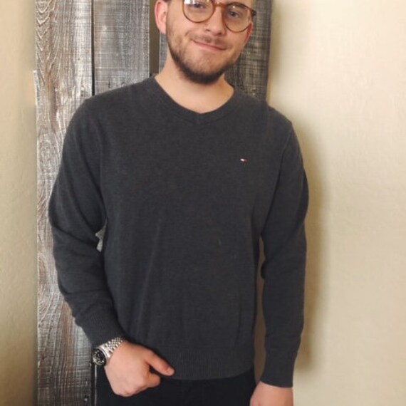tommy hilfiger v neck sweaters