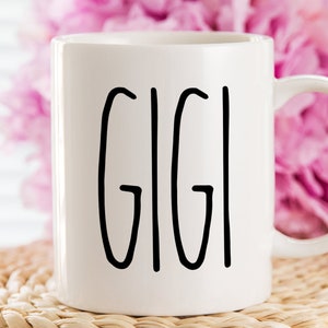 Gigi Coffee Mug | Gift for Grandmother from Daughter Son Granddaughter Grandson | Gigi Gift