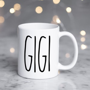 Gigi Coffee Mug Gift for Grandmother from Daughter Son Granddaughter Grandson Gigi Gift image 7