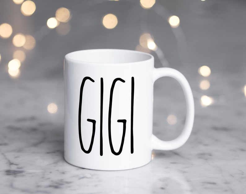 Gigi Coffee Mug Gift for Grandmother from Daughter Son Granddaughter Grandson Gigi Gift image 7