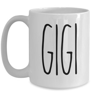 Gigi Coffee Mug Gift for Grandmother from Daughter Son Granddaughter Grandson Gigi Gift image 3