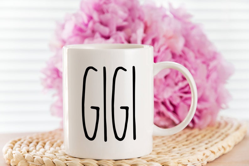 Gigi Coffee Mug Gift for Grandmother from Daughter Son Granddaughter Grandson Gigi Gift image 1