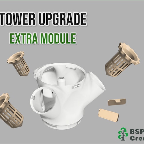 Hydroponic Tower Upgrade | Extra Grow Module