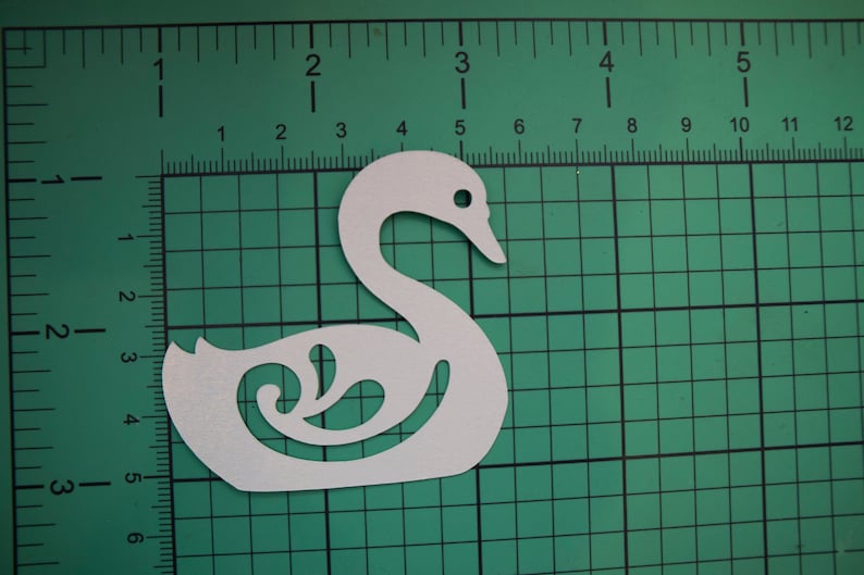Swan Party Decor Swan Die Cuts Swan Cut Outs Glitter Swan Confetti Swan Card Making Free Bonu Gift| Swan Confetti