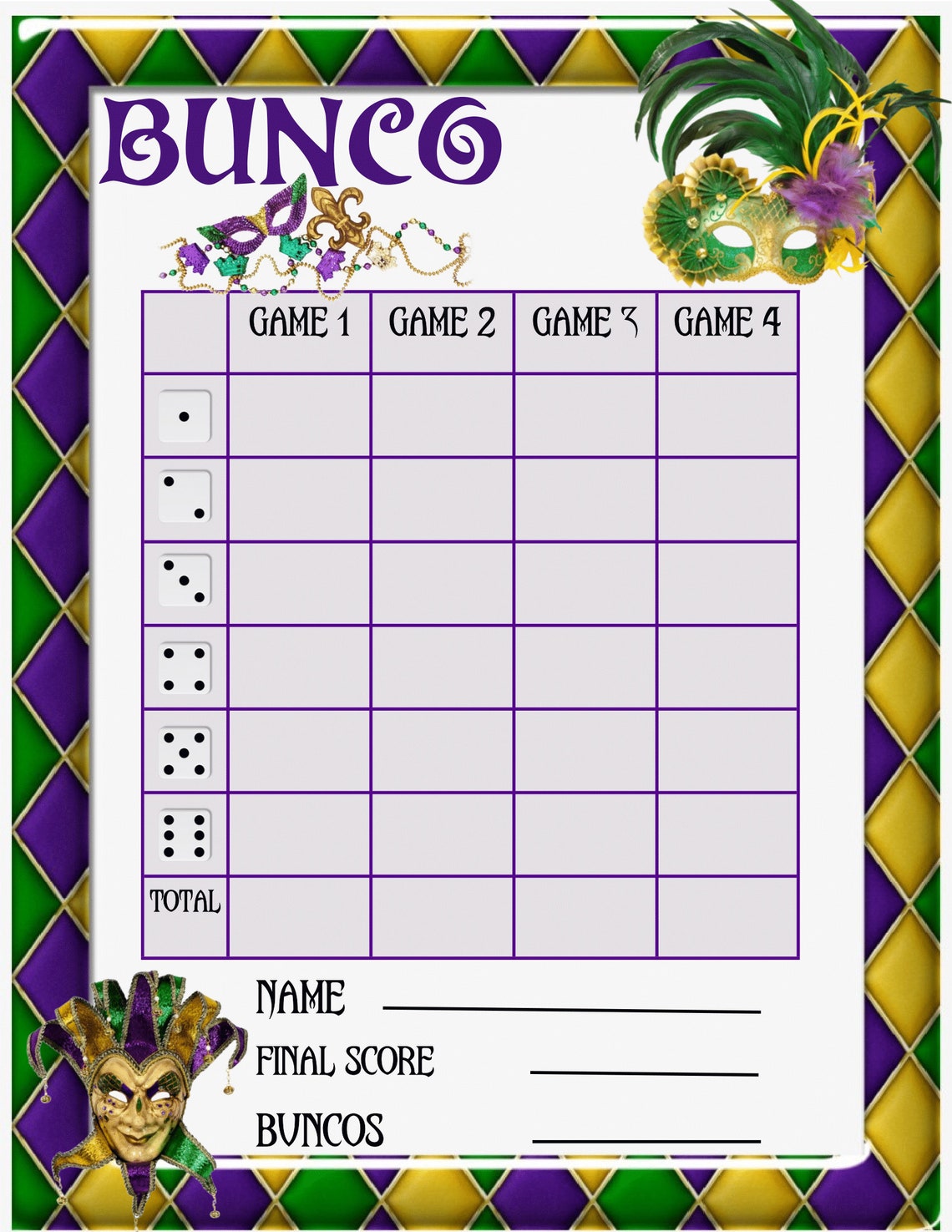 personalized mardi gras gifts