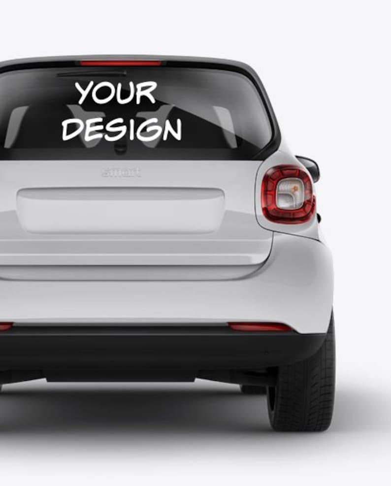 Create Your Own Custom Vinyl Decal Permanent Glossy Vinyl Etsy