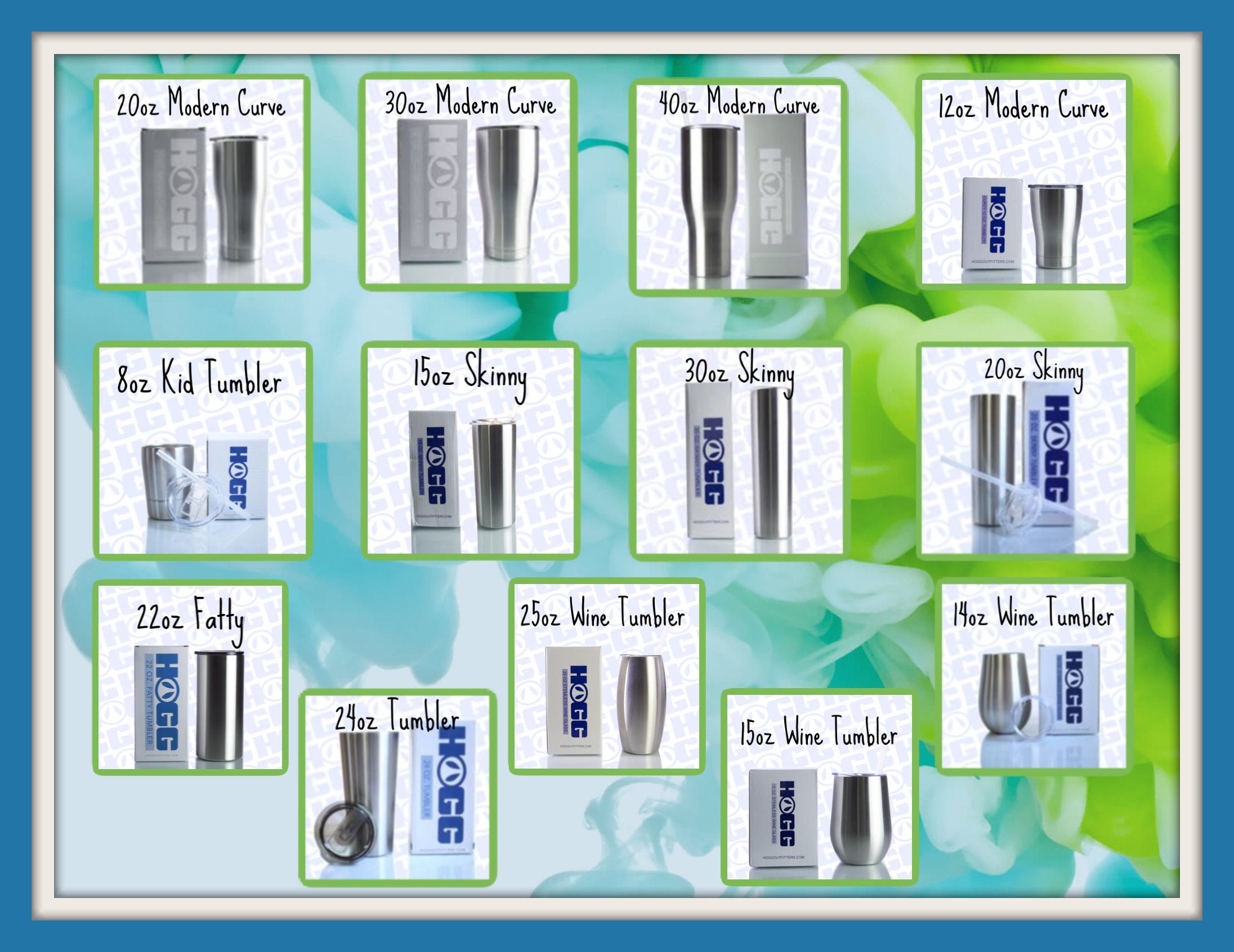 Custom Personalized HOGG Stainless Steel Tumbler with your Etsy