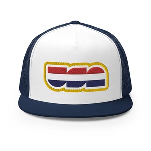 USA Logo Ambigram Trucker Cap