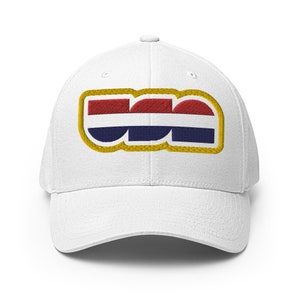 USA Logo Ambigram Bestickte FlexFit Taillierte Mütze