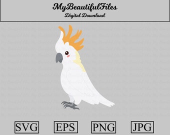 Cockatoo Svg Etsy