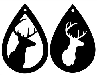 Download Deer teardrop svg | Etsy