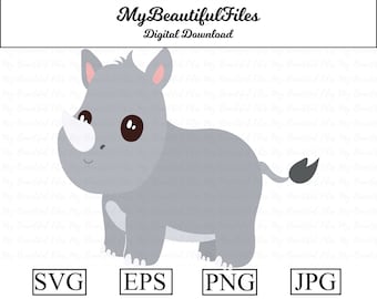 Download Rhino Svg Etsy