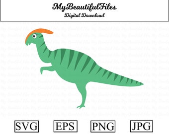 Download Clip Art Parasaurolophus Dinosaur Svg Cameo Monogram Frame Cricut Parasaurolophus Clipart Silhouette Cut Files Commercial Personal Use Art Collectibles