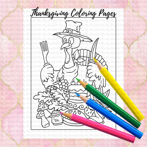 15 Thanksgiving Coloring Pages For Kids Kids Drawing JPG