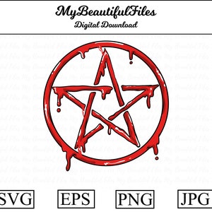 Blood Pentagram - Roblox - Blood Pentagram - Free Transparent PNG Clipart  Images Download