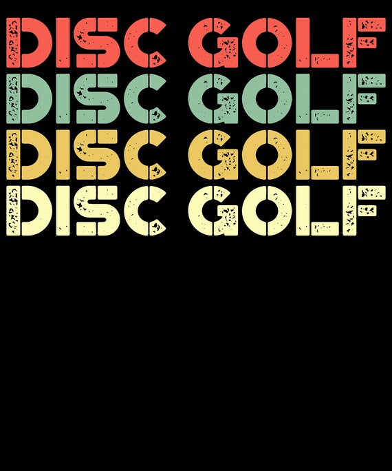 Download Free Disc Golf Svg And Png Digital Download Disc Golf Vintage Etsy SVG Cut Files