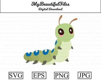 Cartoon Caterpillar - Etsy Australia Cartoon Caterpillar - Etsy Australia
