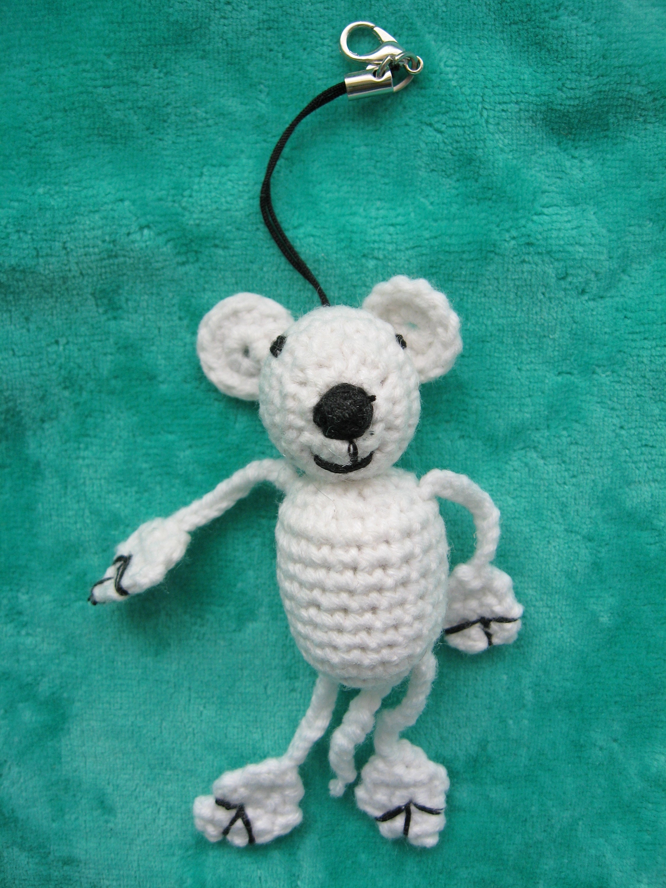 Mouse keychain tiny mouse Stuffed Mouse figure mouse Etsy