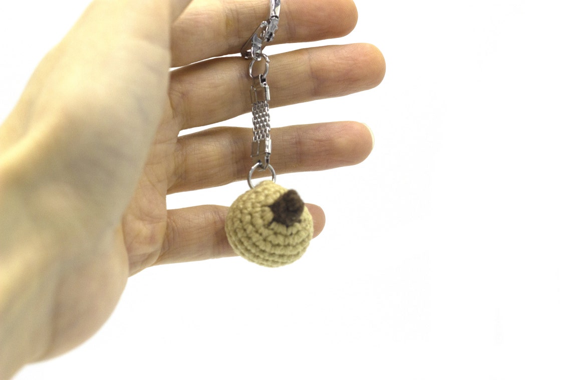 PATTERN Crochet Boobs Keychain easy crochet pattern Plush Etsy
