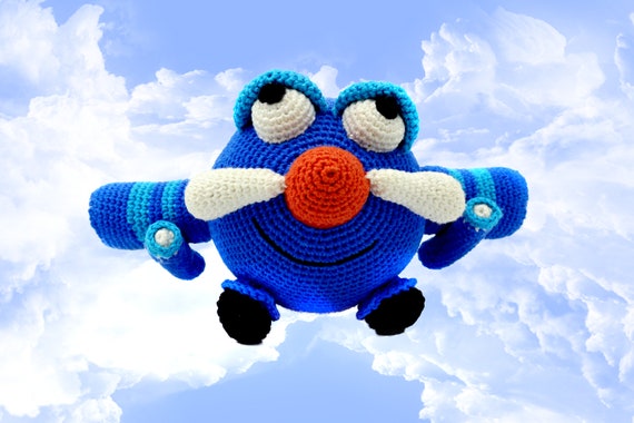stuffed airplane baby toy