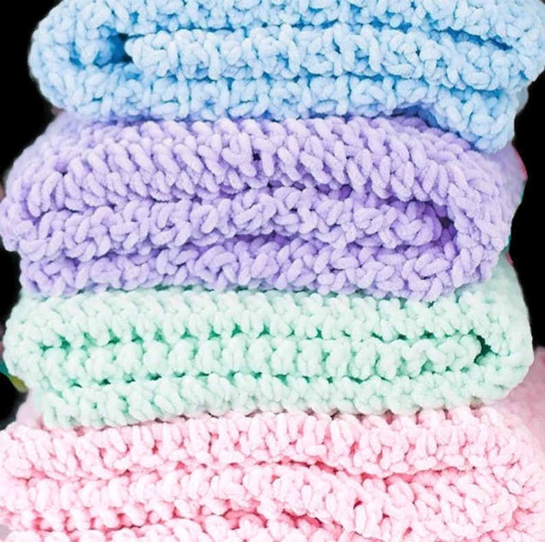 Soft and cozy Baby blanket plush texture burnt orange Etsy