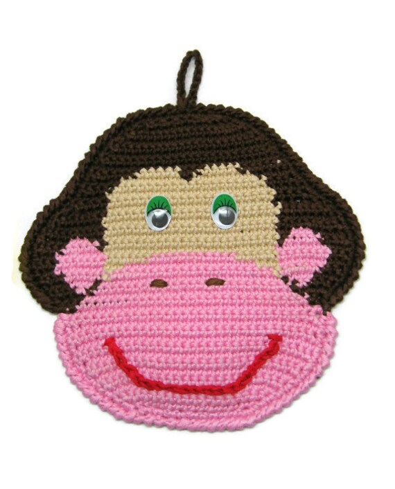 Maniques Au Crochet Singe Decoration De Cuisine Manique Etsy Maniques Au Crochet Singe Decoration De Cuisine Manique Etsy