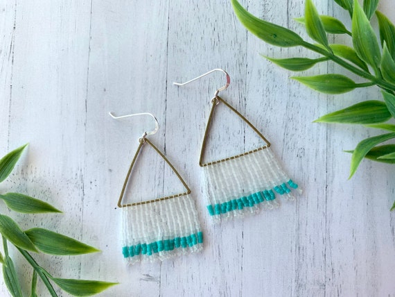 Crystal 2024 fringe earrings