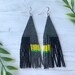 see more listings in the Long Fringe Earrings section