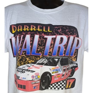 Darrell Waltrip NASCAR Vintage 90s Tshirt Size M