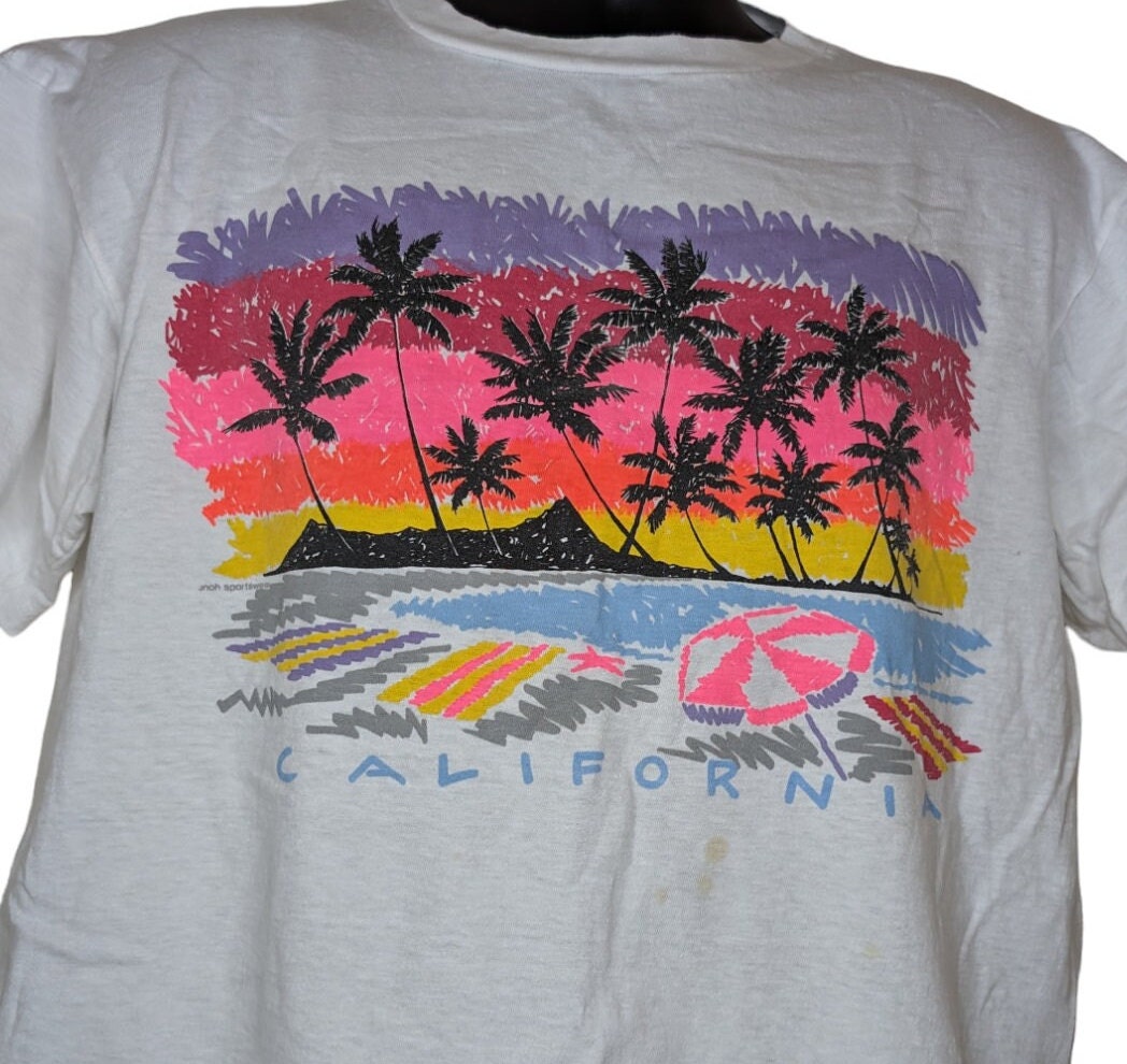 80s California Tee - Etsy Australia
